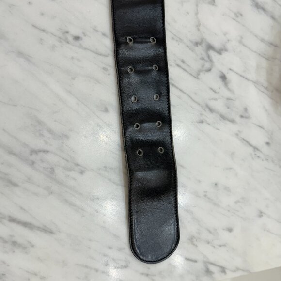Celine Belt Black and Gold Size 85 - Picture 11 of 16
